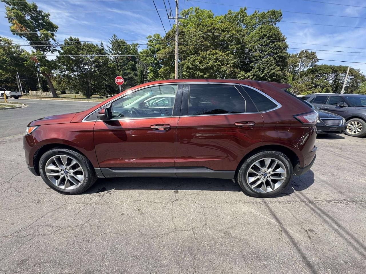 Used 2015 Ford Edge 4DR TITANIUM AWD for sale in Cobourg, ON