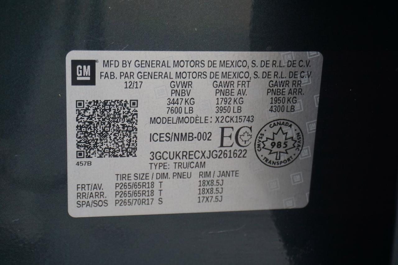 2018 Chevrolet Silverado 1500 V8 LT CREW 4WD CAMERA BLUETOOTH HEATED SEATS CRUISE ALLOYS - Photo #33