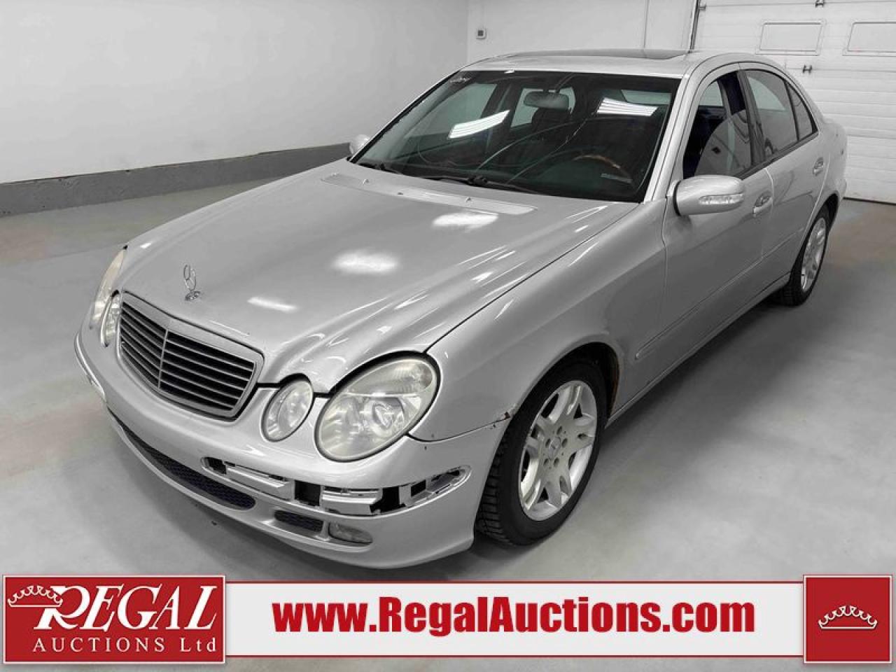 Used 2004 Mercedes-Benz E-Class 4-MATIC for sale in Calgary, AB