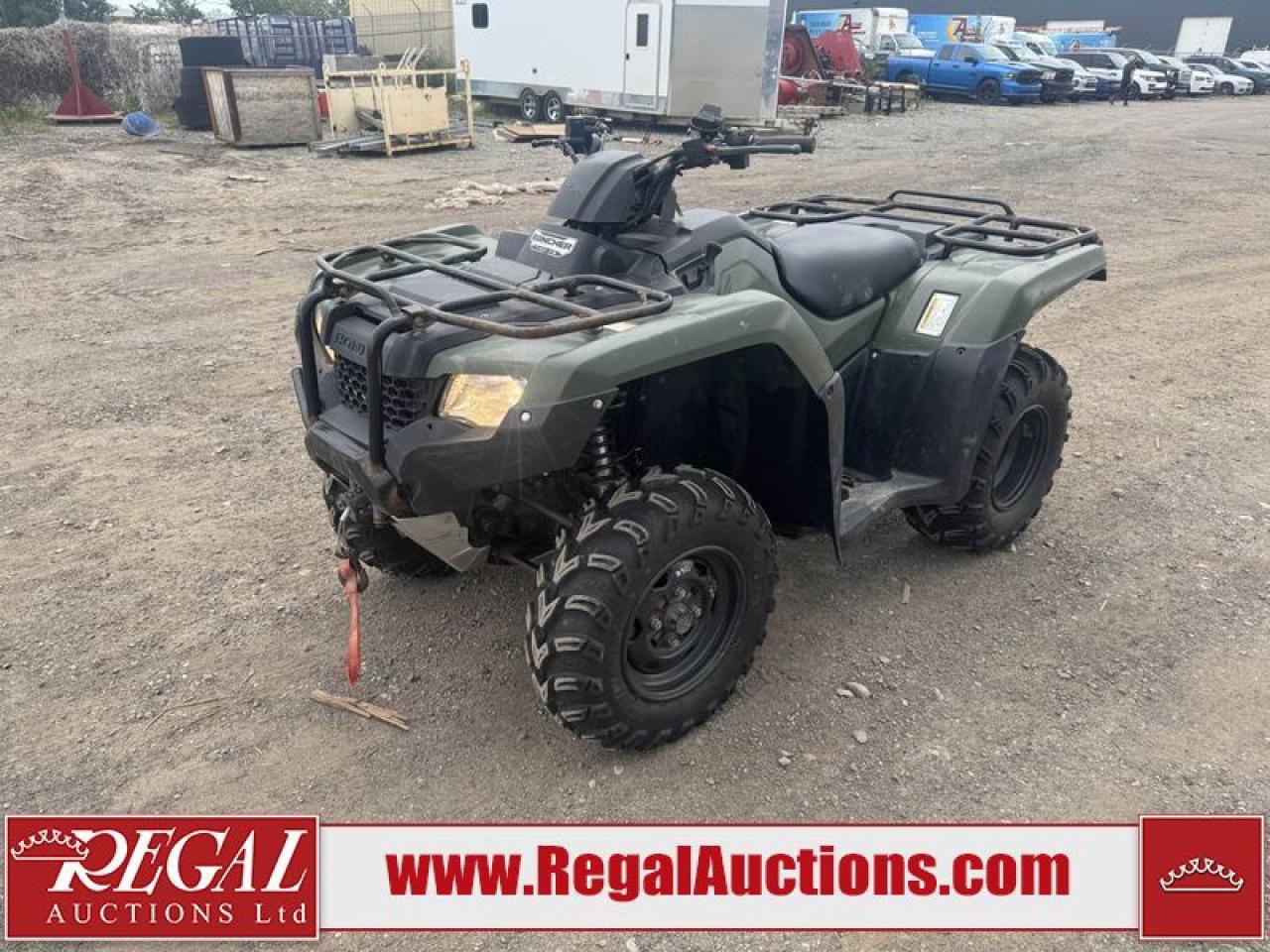 Used 2019 Honda TRX420FM RANCHER  for sale in Calgary, AB