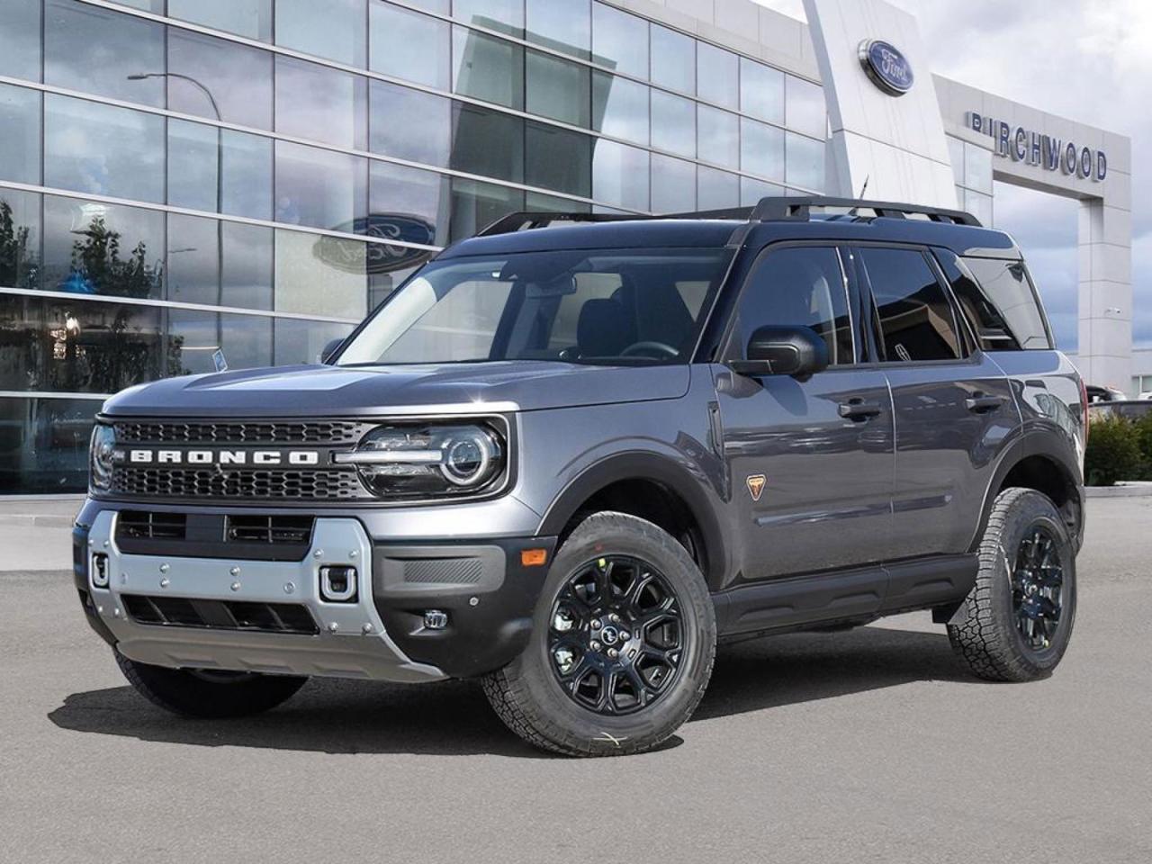 New 2025 Ford Bronco Sport Badlands Factory Order - Arriving Soon - 400A | 2.0L | Tech PKG | Power Moonroof for sale in Winnipeg, MB
