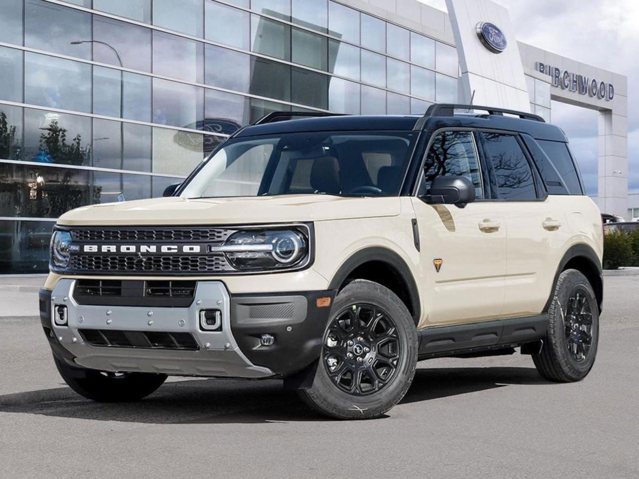 New 2025 Ford Bronco Sport Badlands Factory Order - Arriving Soon - 400A | 2.0L | Tech PKG | Power Sunroof for sale in Winnipeg, MB