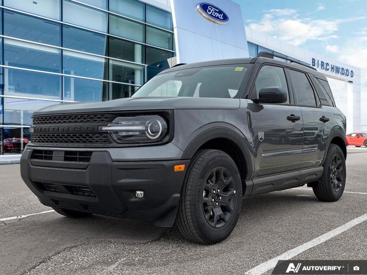 New 2025 Ford Bronco Sport Big Bend 200A | 1.5L | BLK Appearance PKG | Convenience PKG for sale in Winnipeg, MB