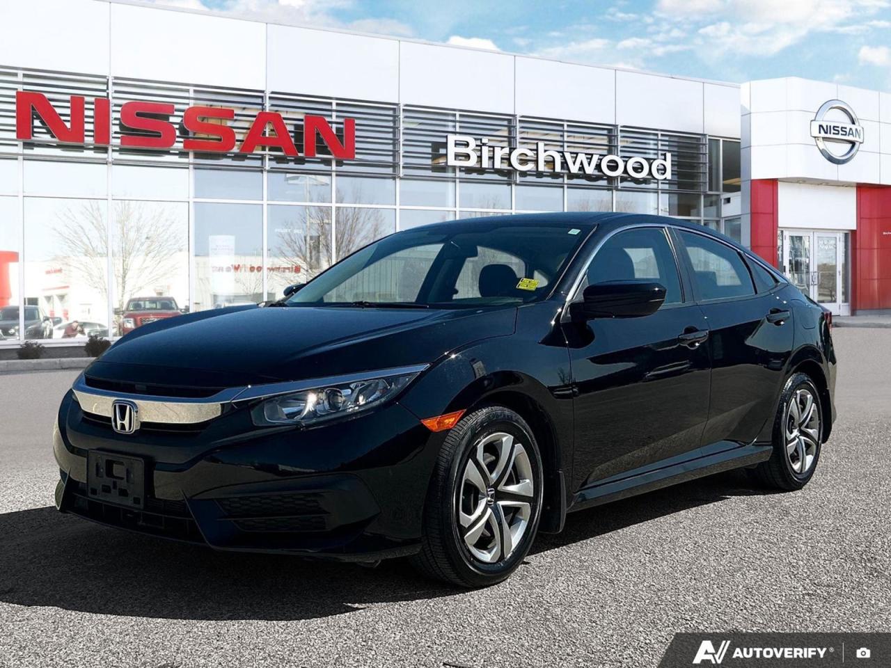 Used 2018 Honda Civic Sedan LX Locally Owned | Low KM's for sale in Winnipeg, MB