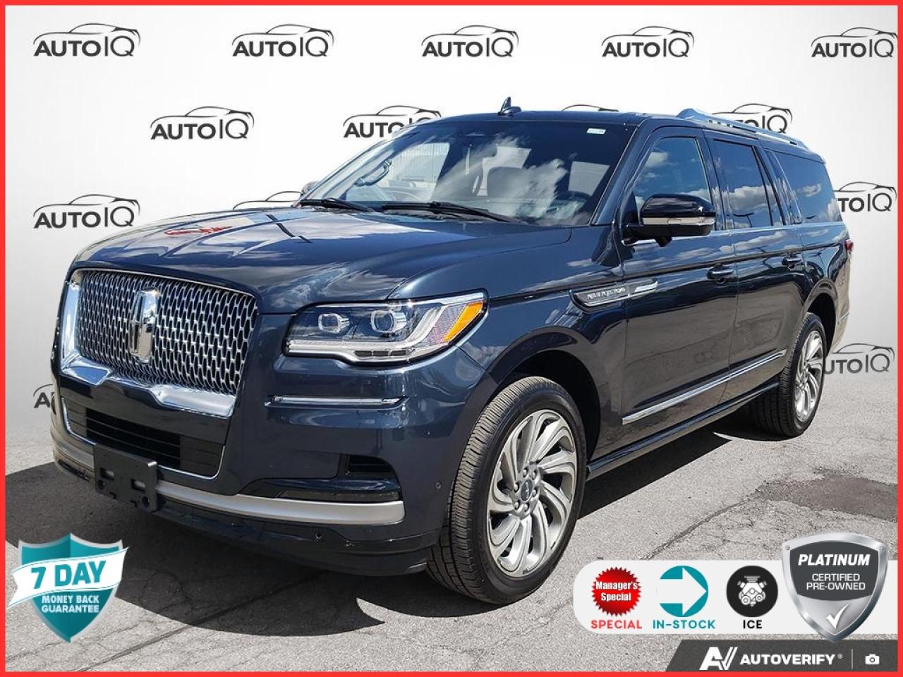 Used 2024 Lincoln Navigator L Reserve EXT 7 PASSENGER LOW KMS FULLY OPTIONED!! for sale in Hamilton, ON