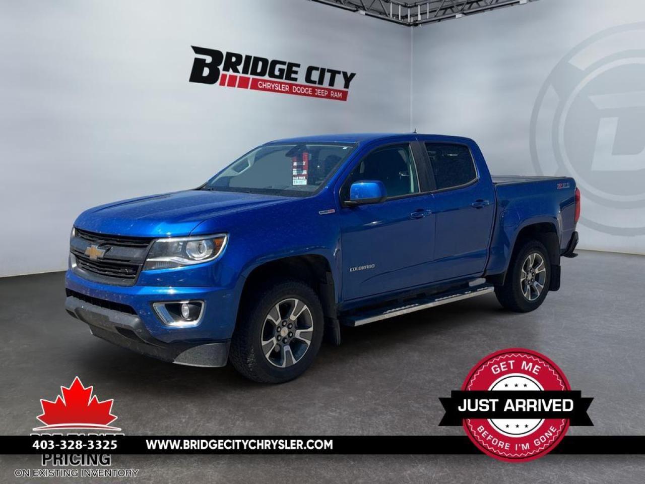 Used 2018 Chevrolet Colorado Duramax Diesel - Z71 Pkg - Leather - Heated Seats - Tonneau Cover - Remote Start - Navigation - 4x4 for sale in Lethbridge, AB
