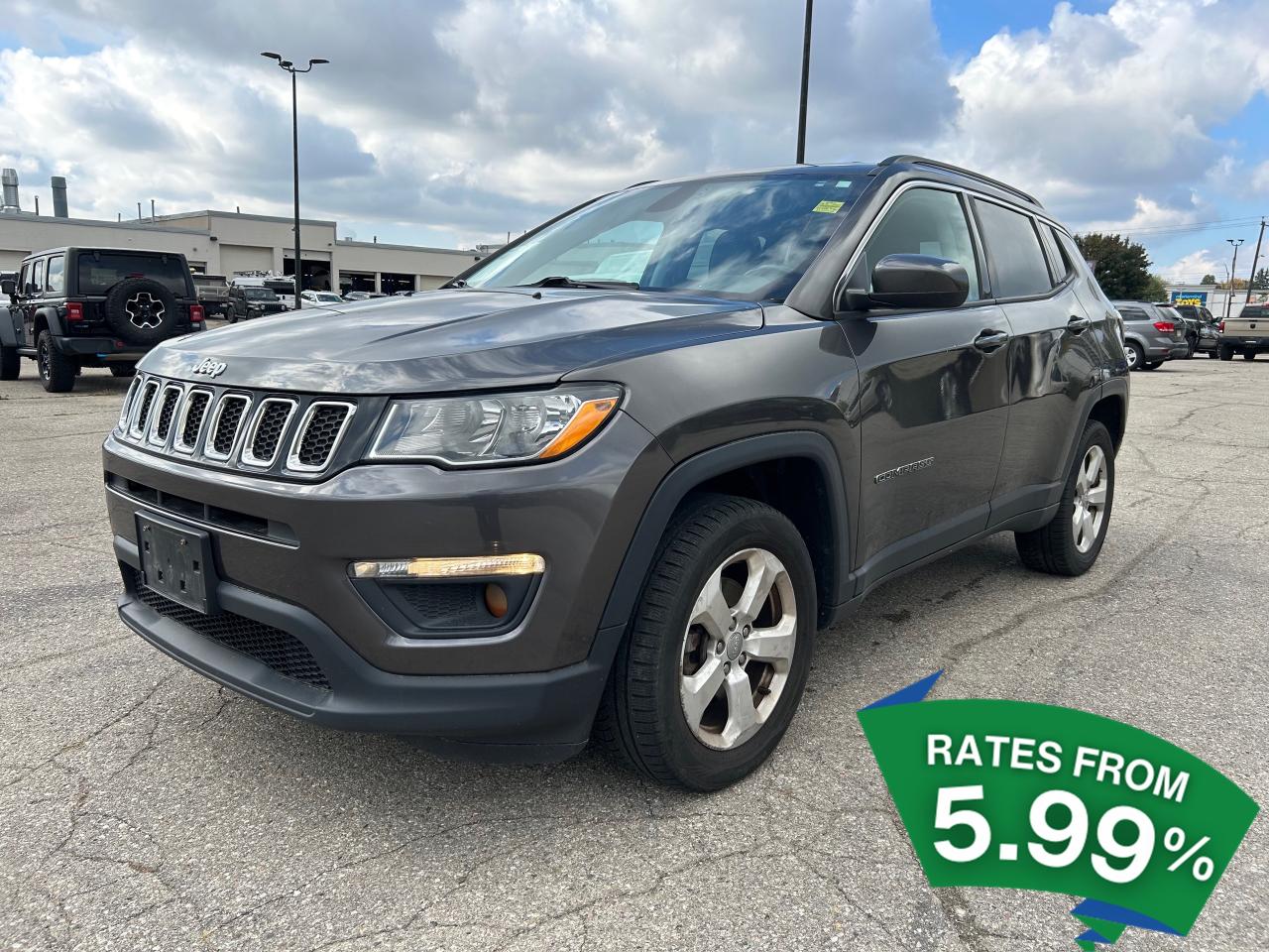 <p>Adventure Awaits: Discover the 2018 Jeep Compass North &ndash; Your Perfect Companion for Canadian Roads and Rugged Terrains</p><p>Embrace the spirit of adventure with the 2018 Jeep Compass North, a subcompact sport utility vehicle designed for those who crave exploration. This pre-owned gem, powered by a robust 2.4L 4-cylinder engine, offers an exhilarating driving experience. Its 4x4 drivetrain ensures you conquer any terrain, from urban streets to rugged trails, with confidence and ease. The 9-speed automatic transmission provides seamless gear transitions, enhancing both performance and fuel efficiency.</p><p>The Jeep Compass North is crafted for the adventurous soul, boasting a Quick Order Package 27J that caters to your need for versatility and comfort. Traction control ensures stability and safety, even in challenging weather conditions, making it ideal for Canadian winters. The stylish exterior is complemented by a spacious interior, offering ample room for passengers and gear alike.</p><p>Whether you're navigating cityscapes or embarking on a weekend getaway, the 2018 Jeep Compass North is your reliable partner. Its blend of power, precision, and practicality makes it a standout choice for those who live life without limits. Experience the freedom of the open road with this dynamic vehicle, where every journey becomes an opportunity for discovery.</p><p></p>&zwnj;