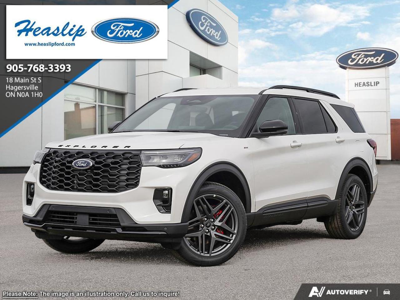 New 2025 Ford Explorer ST-Line for sale in Hagersville, ON