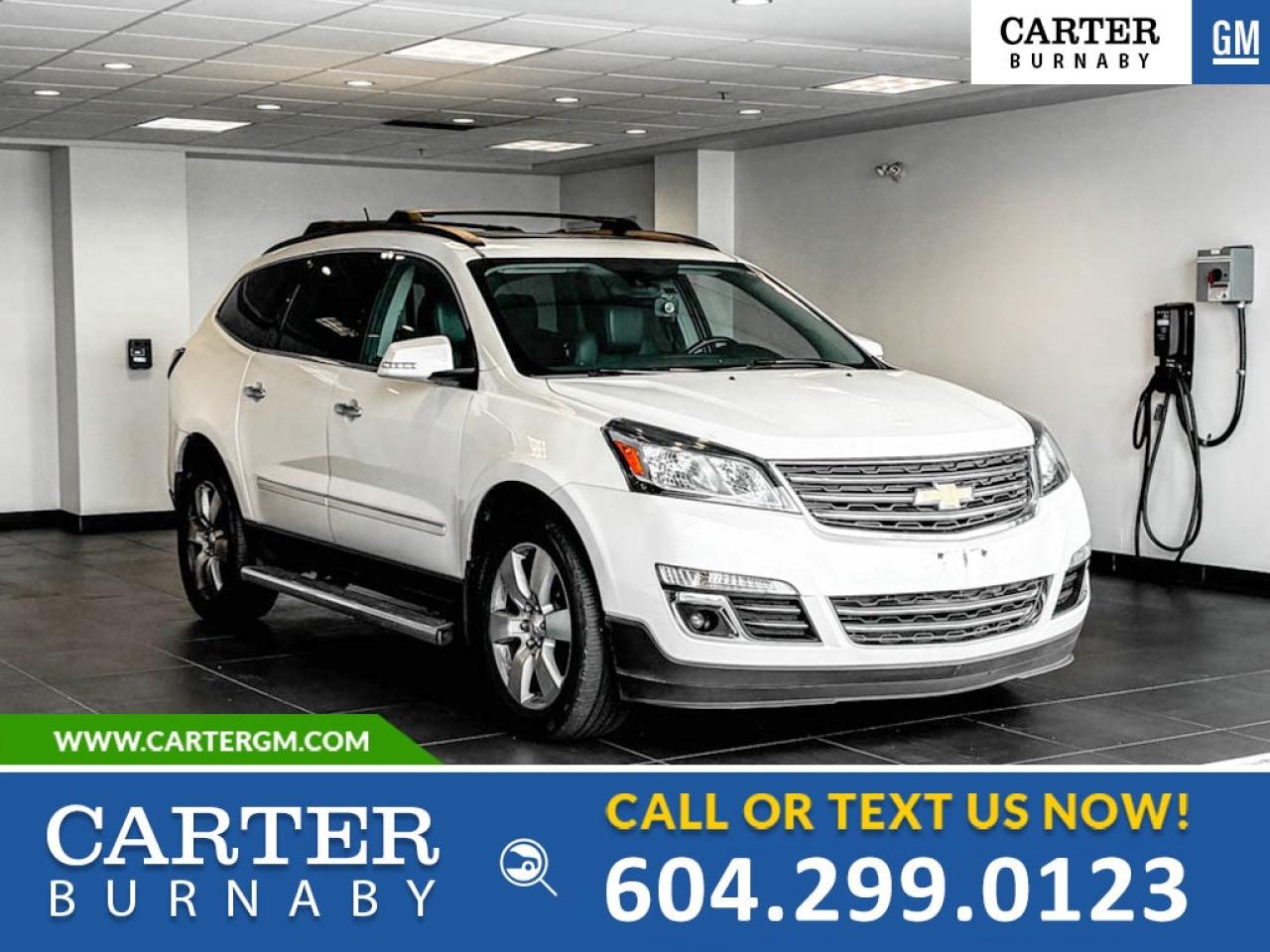 Used 2014 Chevrolet Traverse LTZ AWD | SUN ROOF/POWER & HEAT SEAT/NAVIGATION for sale in Burnaby, BC