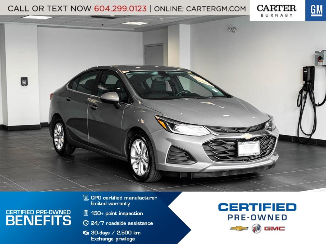 Used 2019 Chevrolet Cruze LT FWD | POWER & HEAT SEAT/CLIMATE CTRL/PARK ASSIS for sale in Burnaby, BC