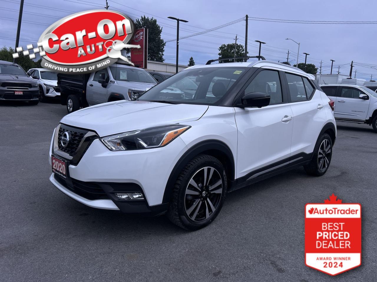 Used 2020 Nissan Kicks SR | LOW KMS | HEATED LEATHER | CARPLAY | 360 CAM for sale in Ottawa, ON