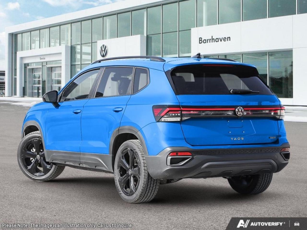 2026 Volkswagen Taos Comfortline Black Edition Photo3