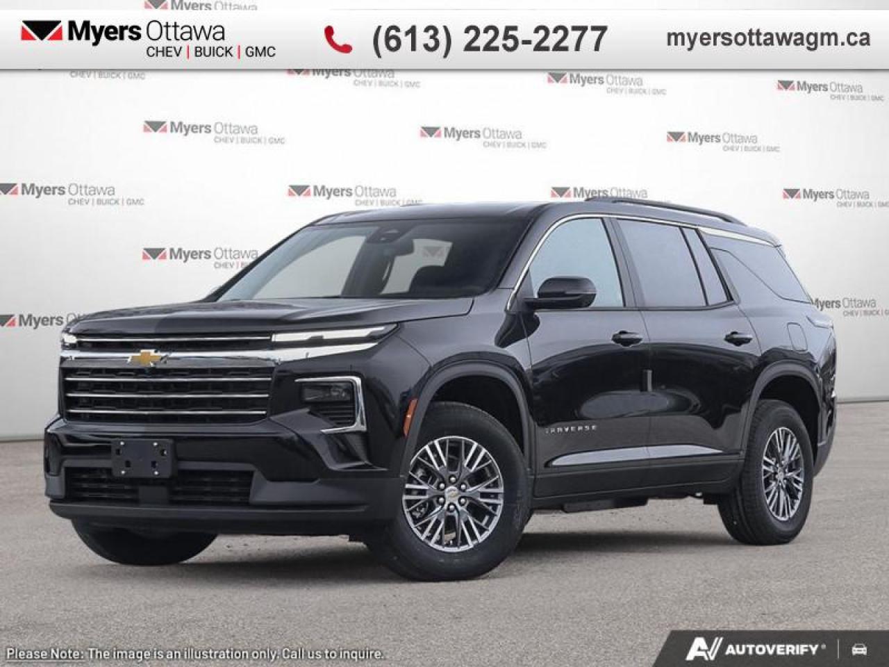 New 2026 Chevrolet Traverse LT  LT ,AWD, DRIVER CONFIDENCE PACKAGE for sale in Ottawa, ON