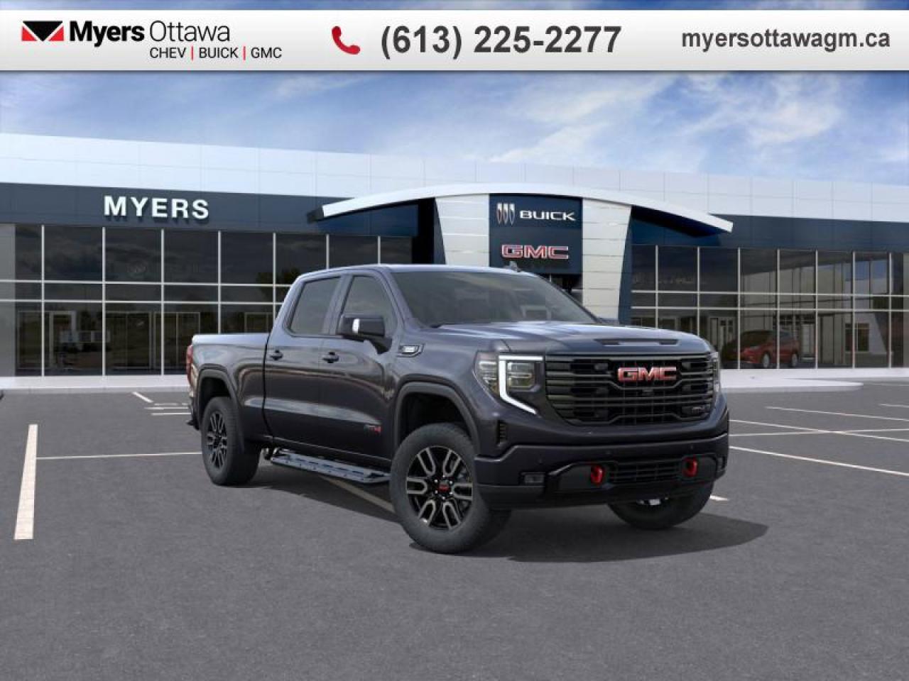 New 2026 GMC Sierra 1500 AT4  AT4, SUNROOF, 3.0 DIESEL, PREMIU, SUNROOF for sale in Ottawa, ON