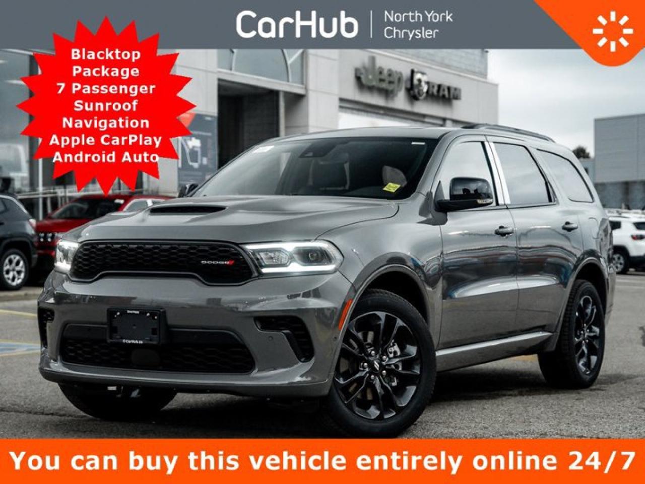 New 2026 Dodge Durango GT Plus AWD Blacktop Package 7 Passenger  Sunroof Navigation for sale in Thornhill, ON