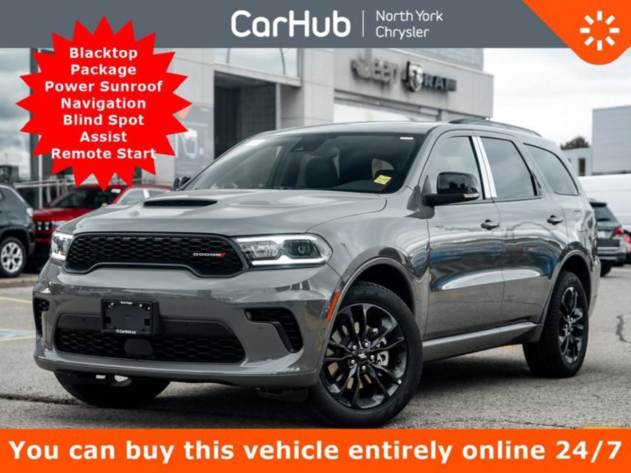New 2026 Dodge Durango GT Plus AWD Blacktop Package Sunroof Navigation Blind Spot for sale in Thornhill, ON