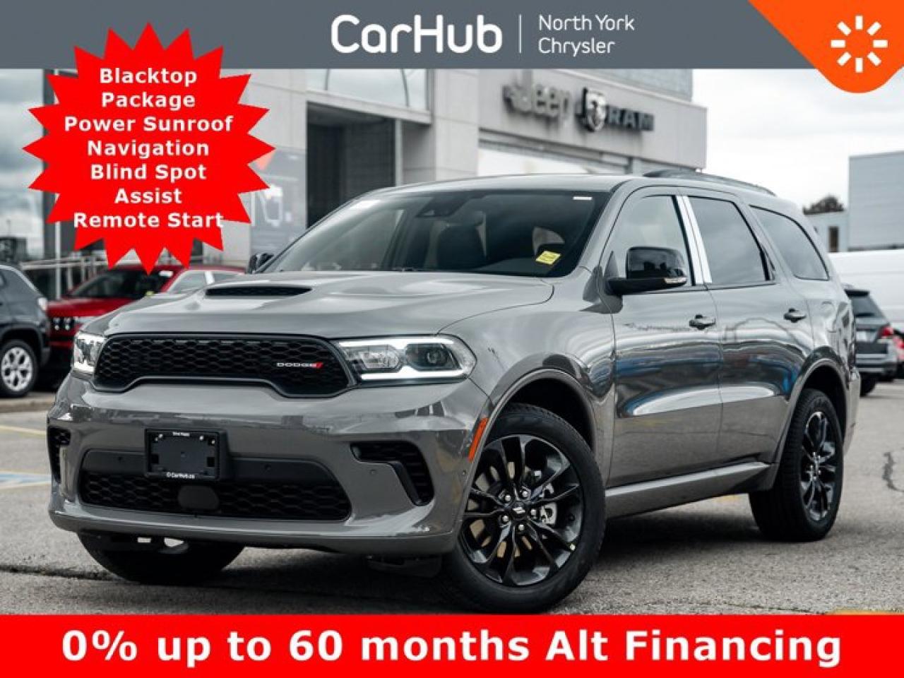 New 2026 Dodge Durango GT Plus AWD Blacktop Package Sunroof Navigation Blind Spot for sale in Thornhill, ON