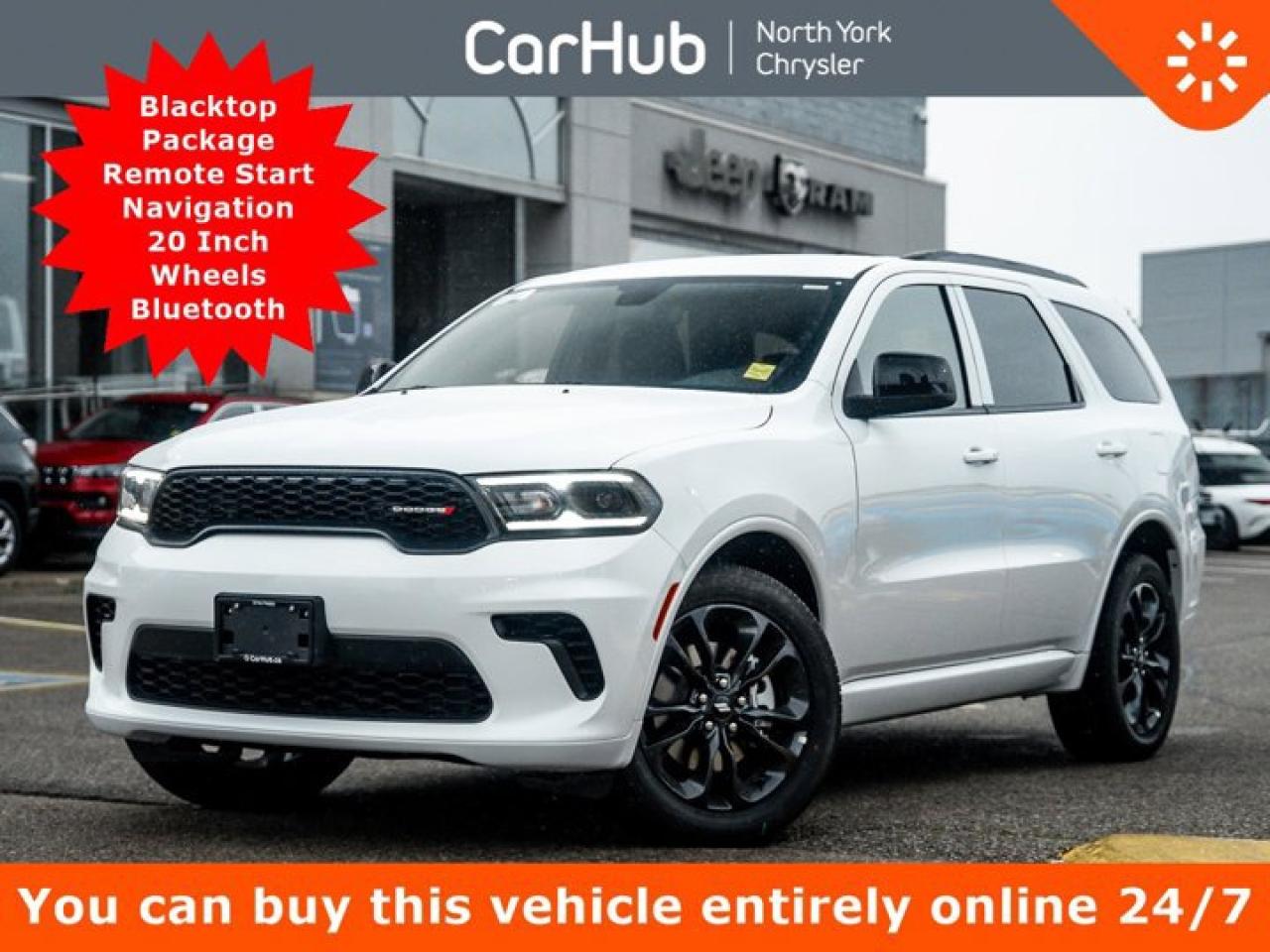 New 2026 Dodge Durango GT AWD Blacktop Package 7 Passenger Remote Start  Navigation 20 Inch Wheels for sale in Thornhill, ON