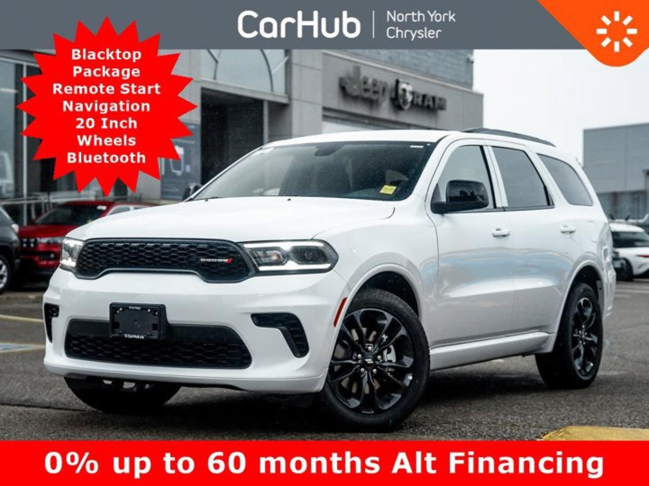 New 2026 Dodge Durango GT AWD Blacktop Package 7 Passenger Remote Start  Navigation 20 Inch Wheels for sale in Thornhill, ON