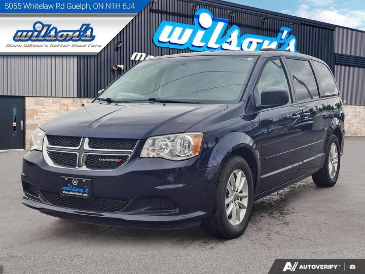 Used 2016 Dodge Grand Caravan SXT Premium Plus | DVD | NAV | Power Doors + Liftgate | Bluetooth | Reverse Cam & More ! for sale in Guelph, ON