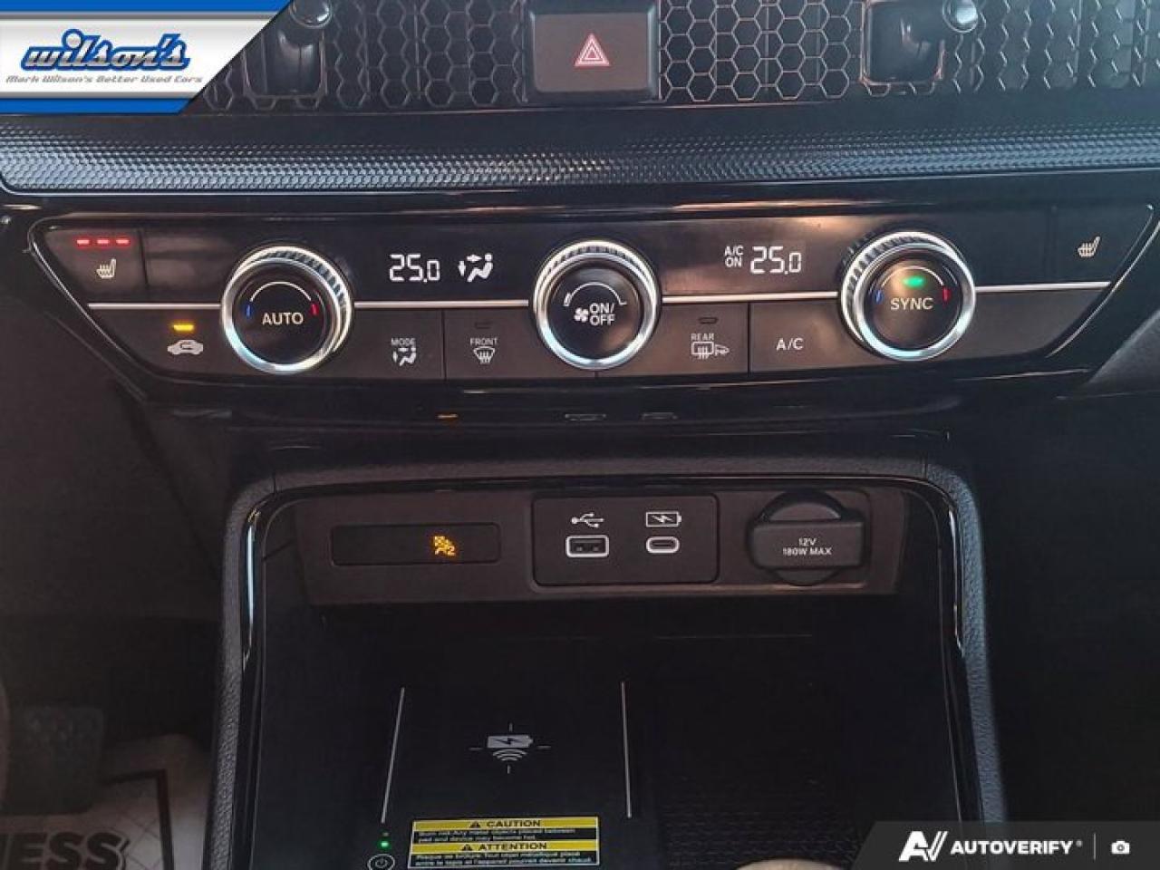 2024 Honda CR-V Hybrid Touring Hybrid | Leather | Sunroof | Nav | Heated Wheel + Seats | CarPlay + Android | and More ! Photo