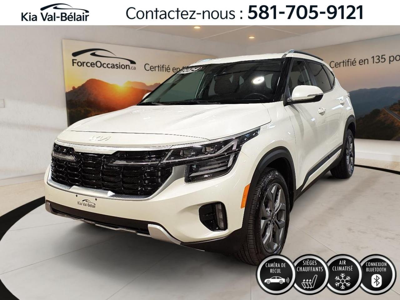 Used 2024 Kia Seltos EX *AWD *TOIT *CUIR *CAMERA *CARPLAY *SIEGES CHAUFF for sale in Québec, QC