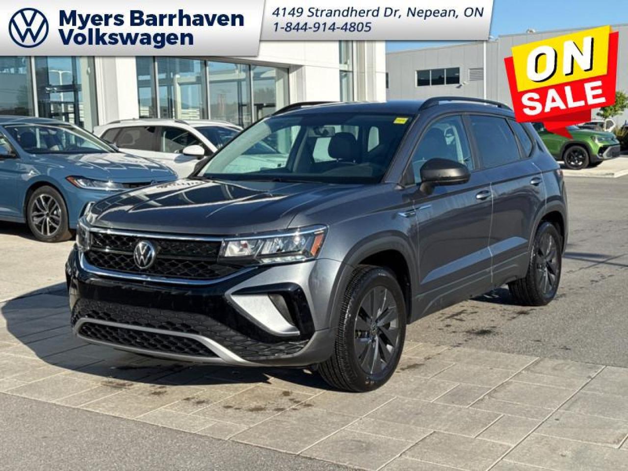 Used 2022 Volkswagen Taos Trendline 4MOTION  - Heated Seats for sale in Nepean, ON