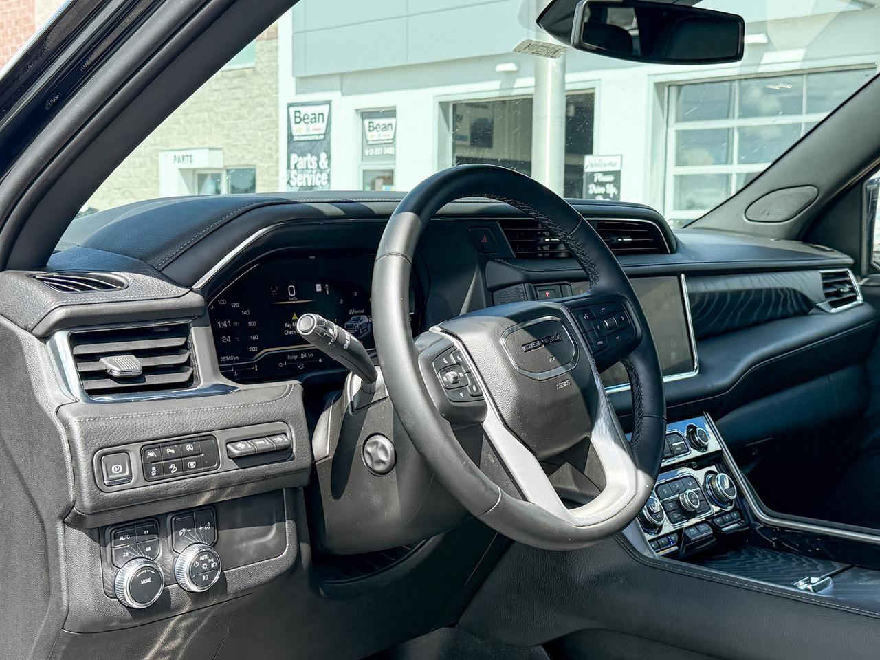 2023 GMC Yukon XL Denali PURCHASED & SERVICED HERE, 6.2L V8 ENGINE, HEATED & VENTILATED SEATS, HEATED STEERING WHEEL, REMOTE START & ENTRY, RAIN SENSING WIPERS, WIRELESS CHARGING, ADAPTIVE CRUISE CONTROL, HANDS-FREE LIFTGATE, Photo