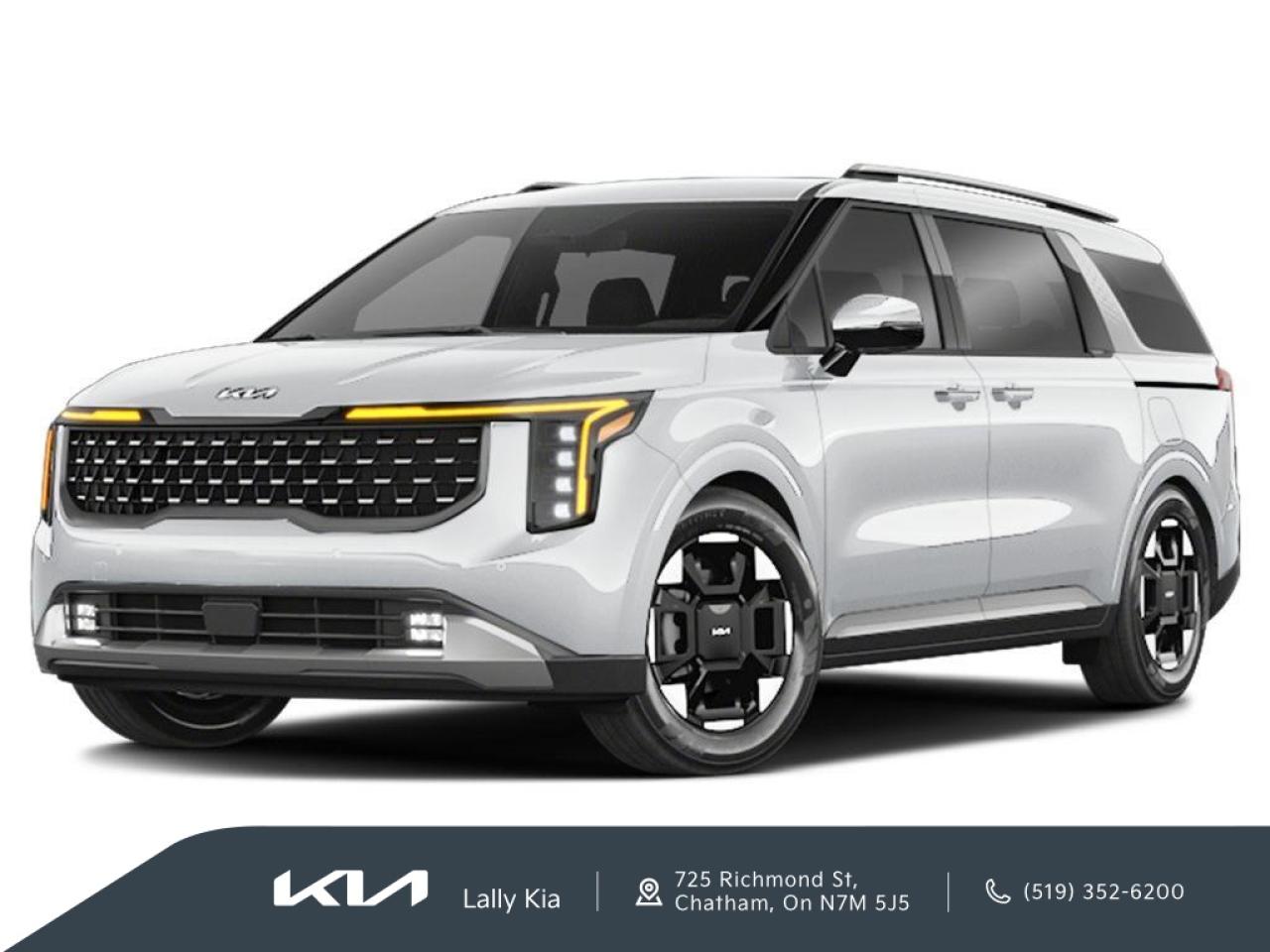 Used 2025 Kia Carnival EX+ Kia Executive Driven | Winter Tires | 8 Passenger | Leather for sale in Chatham, ON