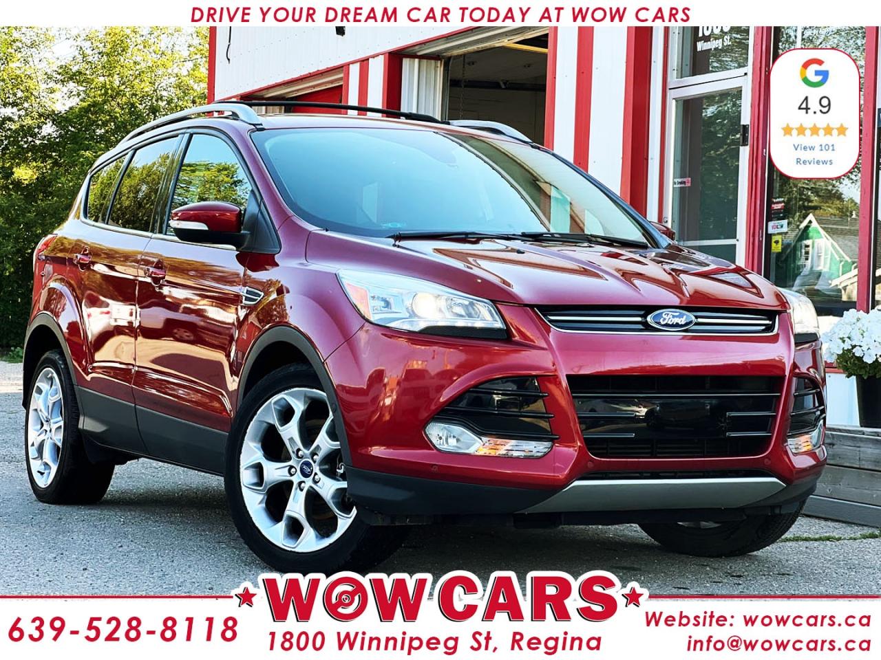 Used 2015 Ford Escape Titanium - LOW KMS! for sale in Regina, SK