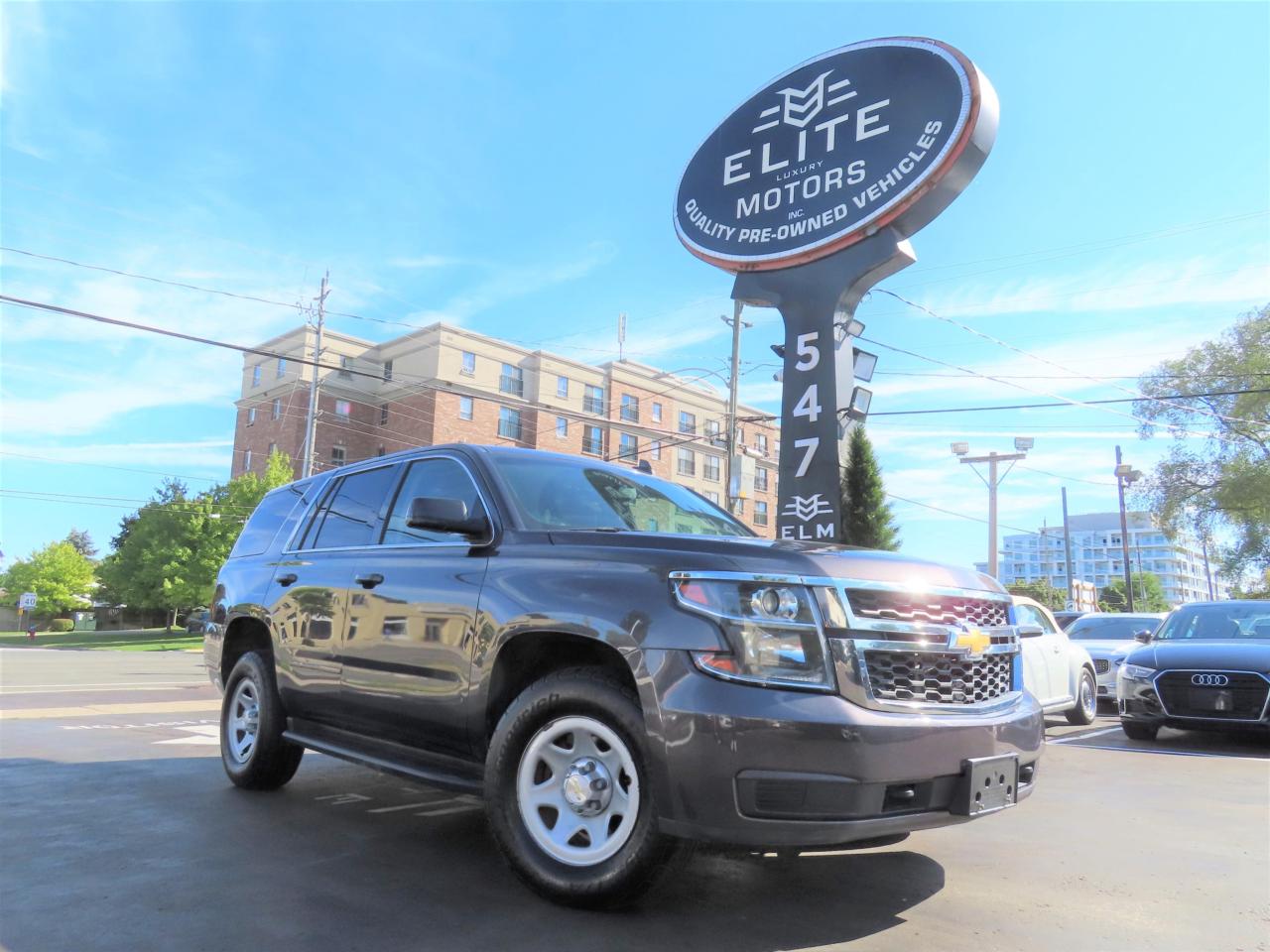 Used 2018 Chevrolet Tahoe 4WD Commercial - Police - WARRANTY AVAILABLE !!! for sale in Burlington, ON