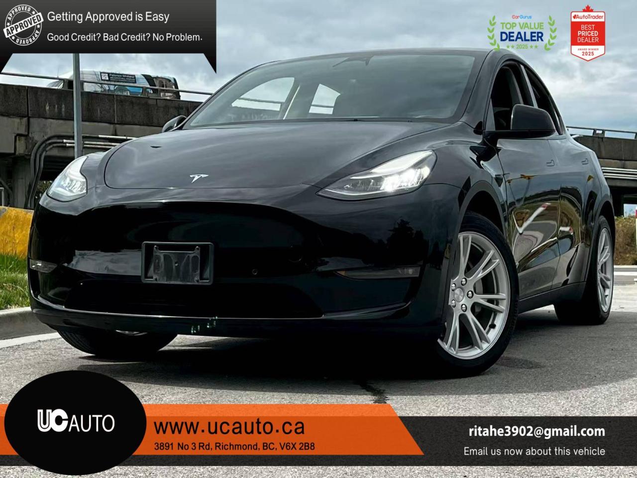 Used 2021 Tesla Model Y Long Range AWD/ NO ACCIDENT/ ACCELERATION BOOST/ BC LOCAL for sale in Richmond, BC