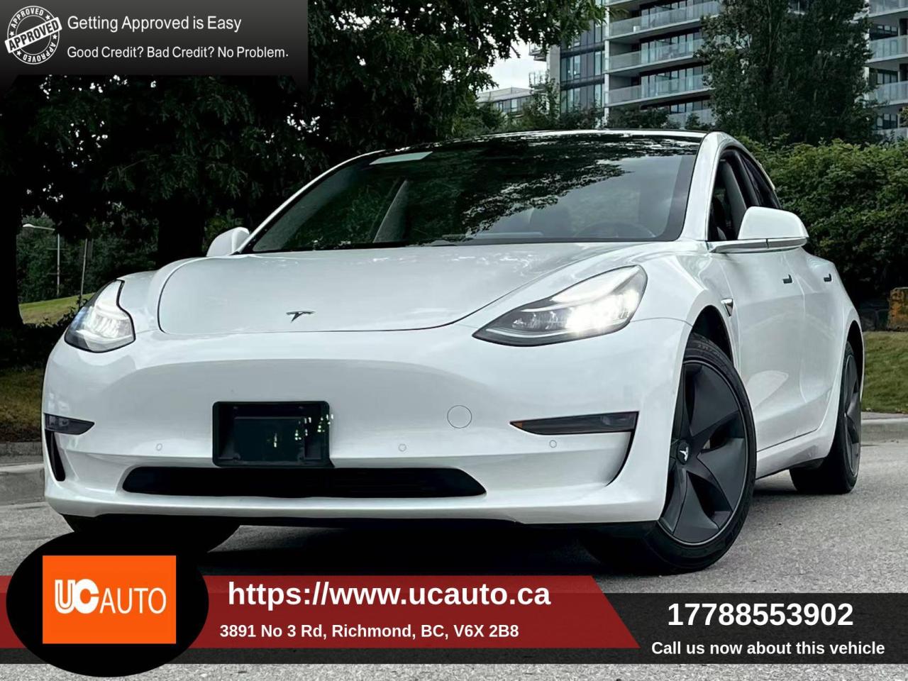 Used 2020 Tesla Model 3 Standard Range Plus/ CLEAN TITLE/ BC LOCAL for sale in Richmond, BC