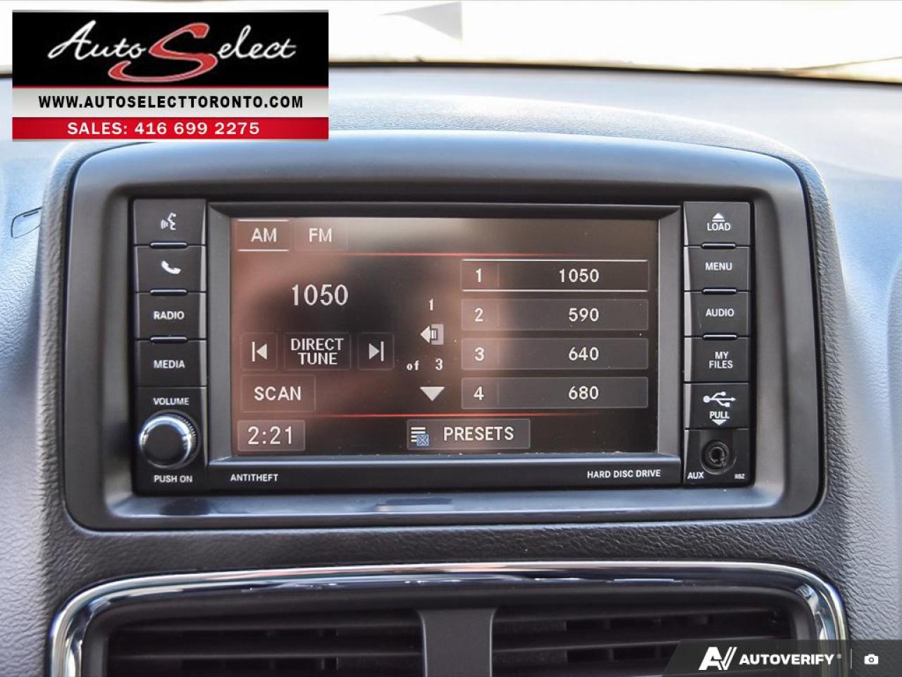 2016 Dodge Grand Caravan SXT DVD Entertainment Pkg - Backup Camera - Clean CP Photo