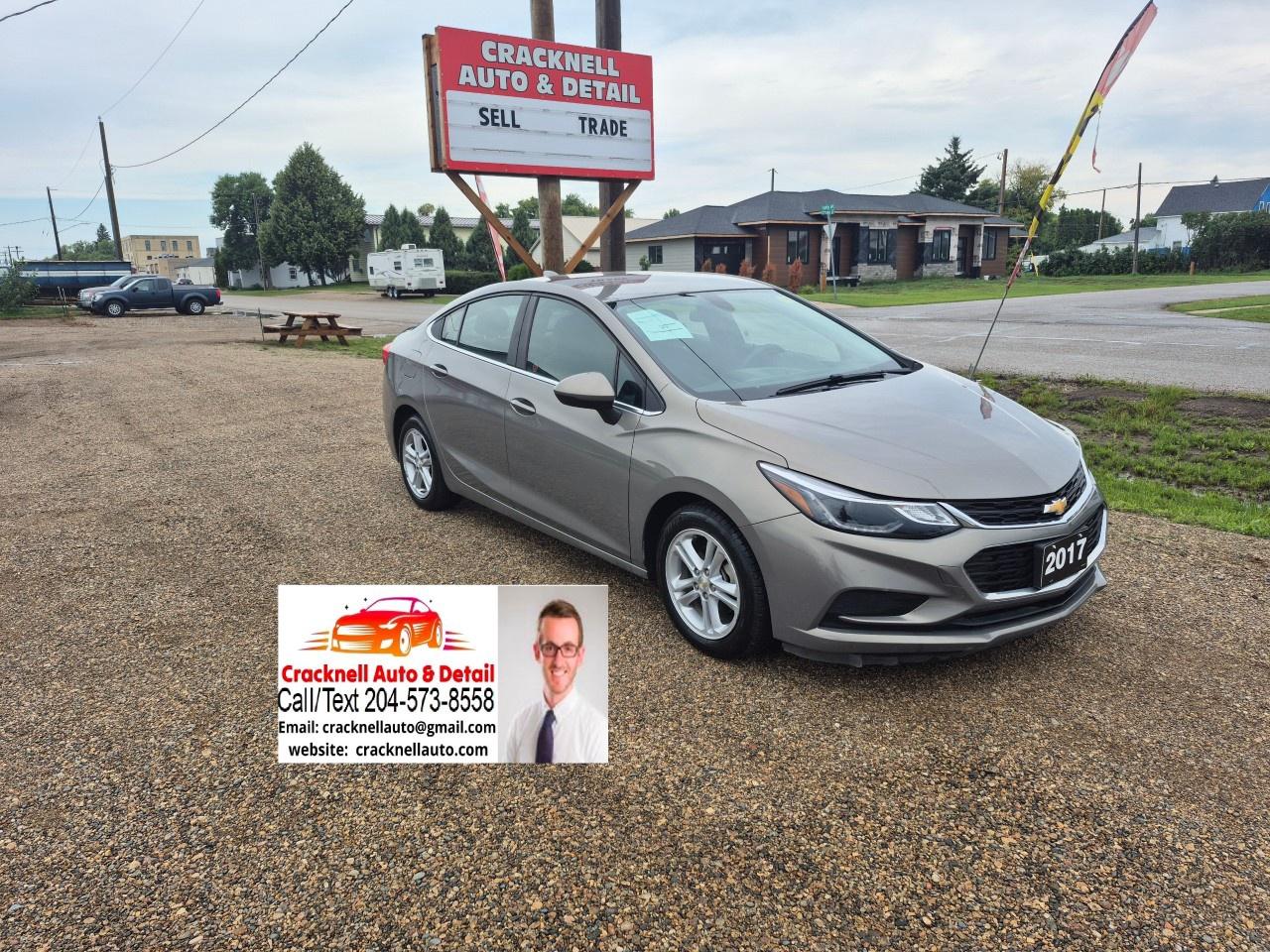 Used 2017 Chevrolet Cruze Sedan LT (Automatic) for sale in Carberry, MB