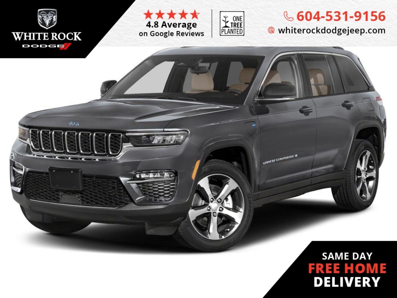 Used 2022 Jeep Grand Cherokee 4xe Overland for sale in Surrey, BC