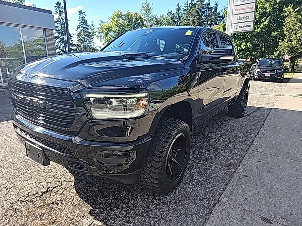 Used 2020 RAM 1500 Rebel Lifted, big tires, new style Ram for sale in New Hamburg, ON