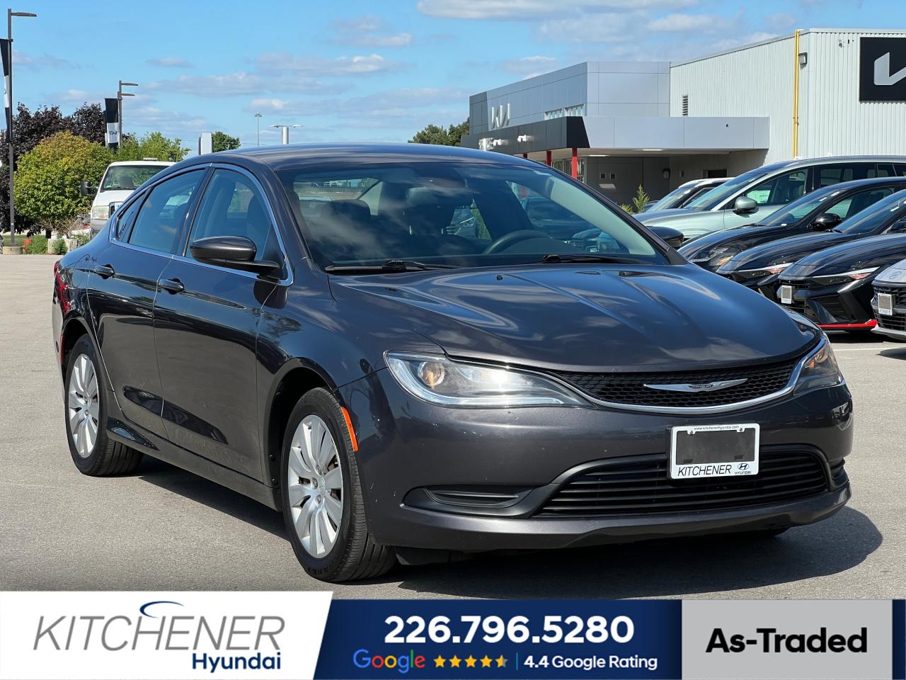 Used 2015 Chrysler 200 LX | AS IS YOU SAFETY YOU SAVE | for sale in Kitchener, ON