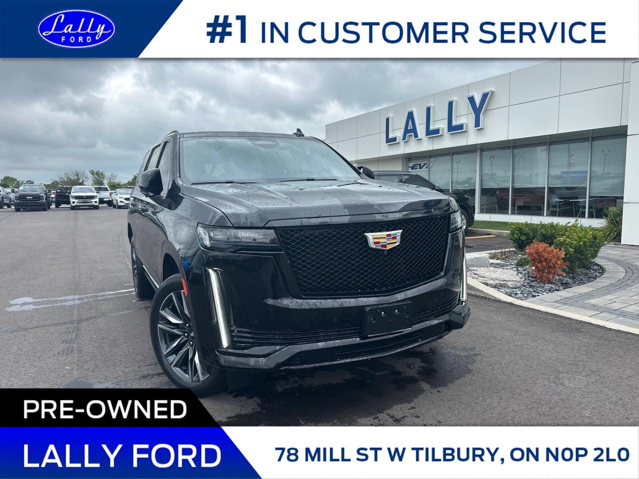 Used 2021 Cadillac Escalade Sport Moonroof, Nav, One Owner!! for sale in Tilbury, ON