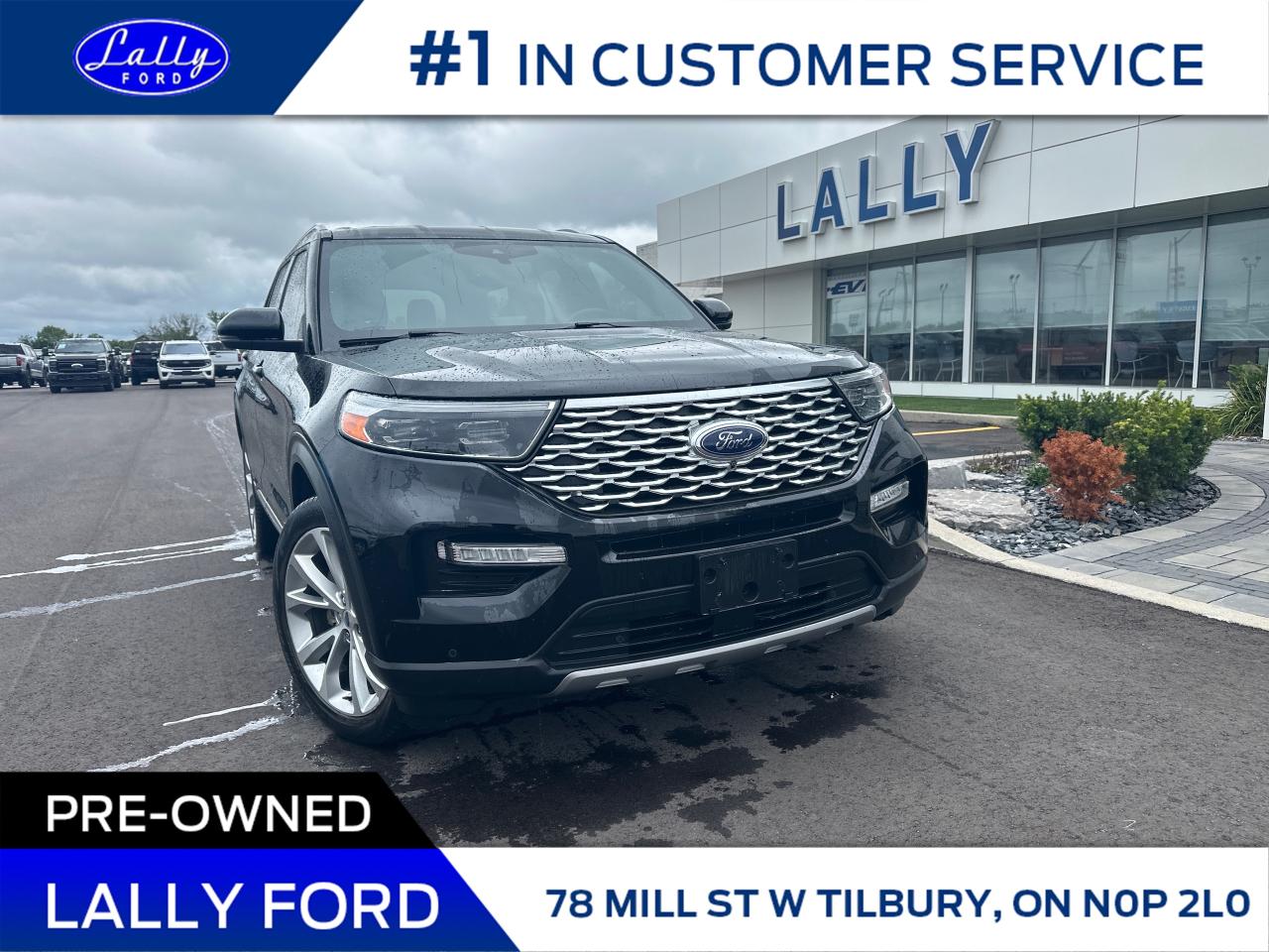 Used 2022 Ford Explorer Platinum Moonroof, Nav, AWD!! for sale in Tilbury, ON