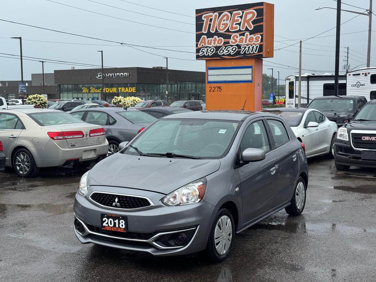 Used 2018 Mitsubishi Mirage ES, HATCH, 4 CYL, MANUAL, ONLY 107KMS, CERTIFIED for sale in London, ON