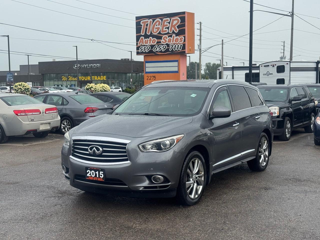 Used 2015 Infiniti QX60 AWD, 360 CAM, DUAL DVD, 192KMS, LOADED, CERTIFIED for sale in London, ON