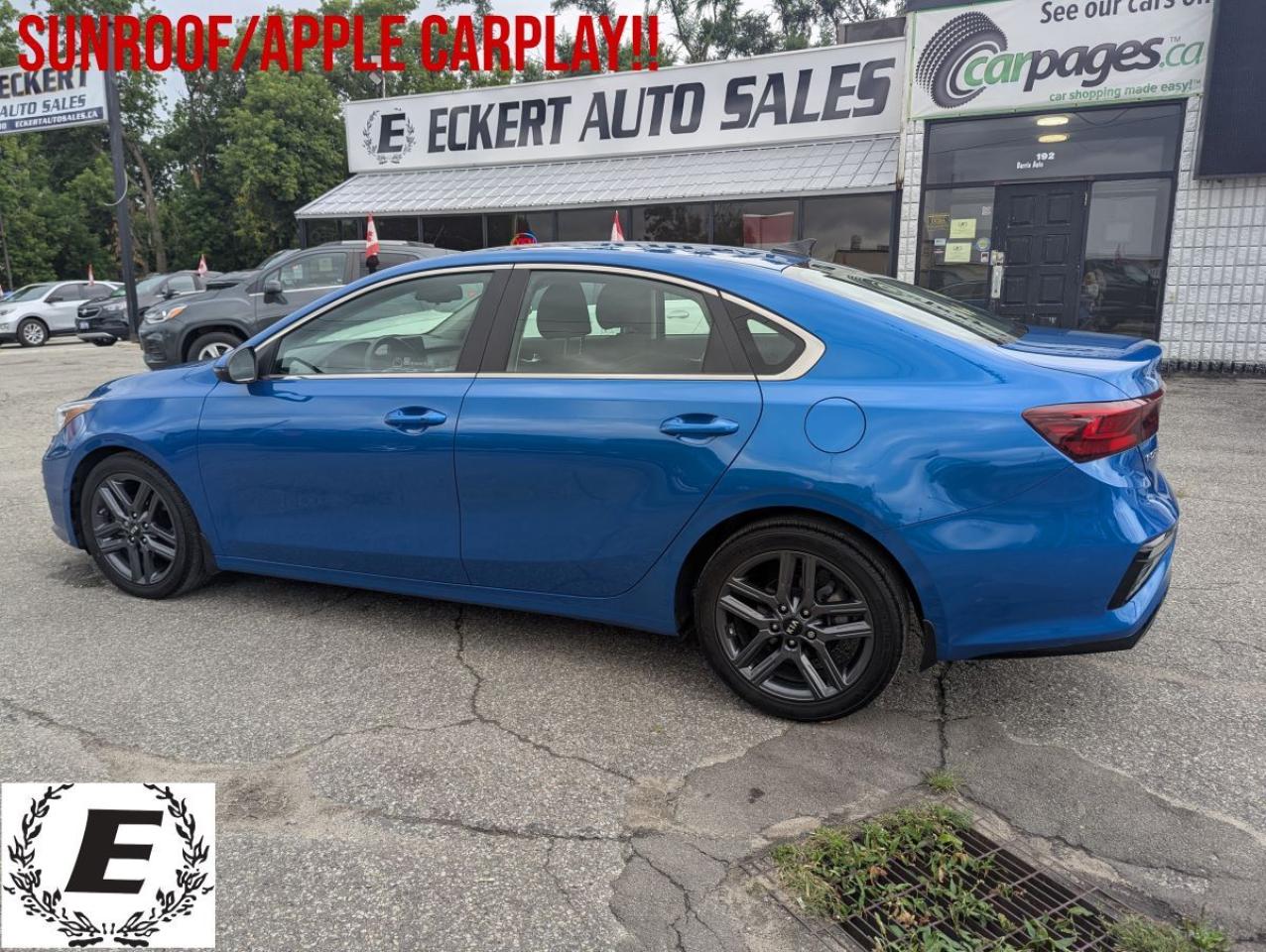 Used 2021 Kia Forte EX WITH SUNROOF/LANE DEPARTURE!! for sale in Barrie, ON