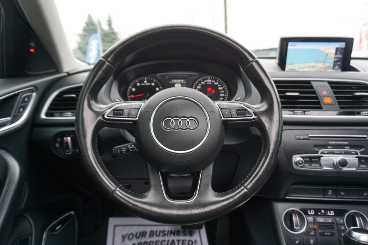 2016 Audi Q3 TECH-S LINE AWD CERTIFIED CAMERA NAV BLUETOOTH LEATHER HEATED SEATS PANO ROOF CRUISE ALLOYS - Photo #10