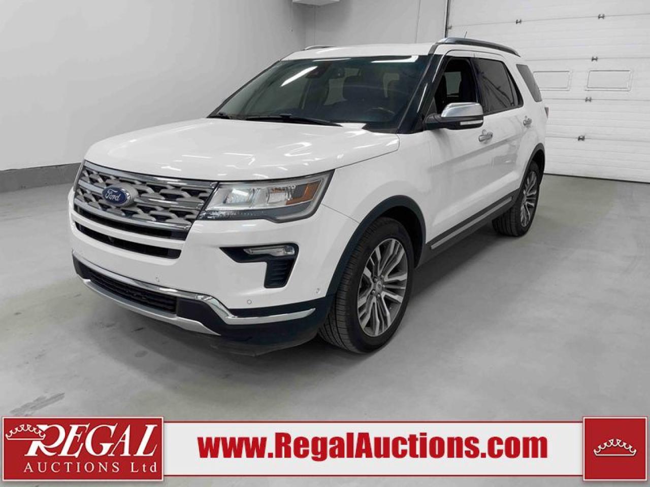 Used 2018 Ford Explorer Platinum for sale in Calgary, AB