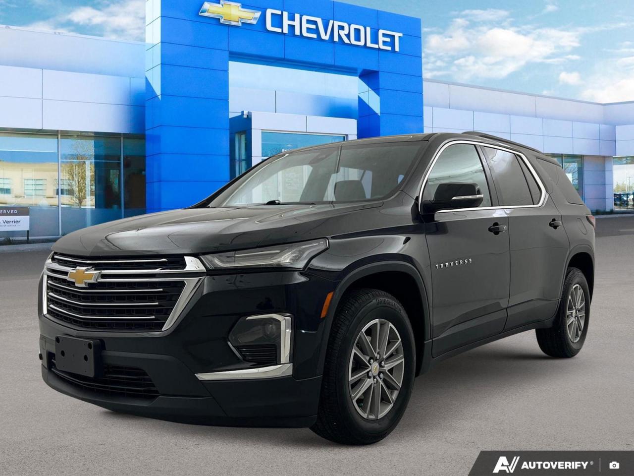 Used 2023 Chevrolet Traverse LT Cloth 7 Passenger | Clean CARFAX for sale in Winnipeg, MB