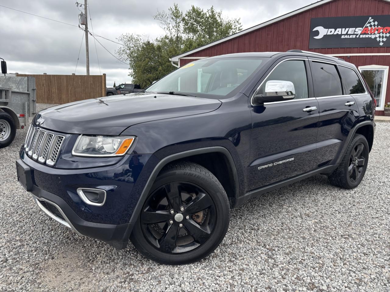 Used 2014 Jeep Grand Cherokee LIMITED 4WD for sale in Dunnville, ON