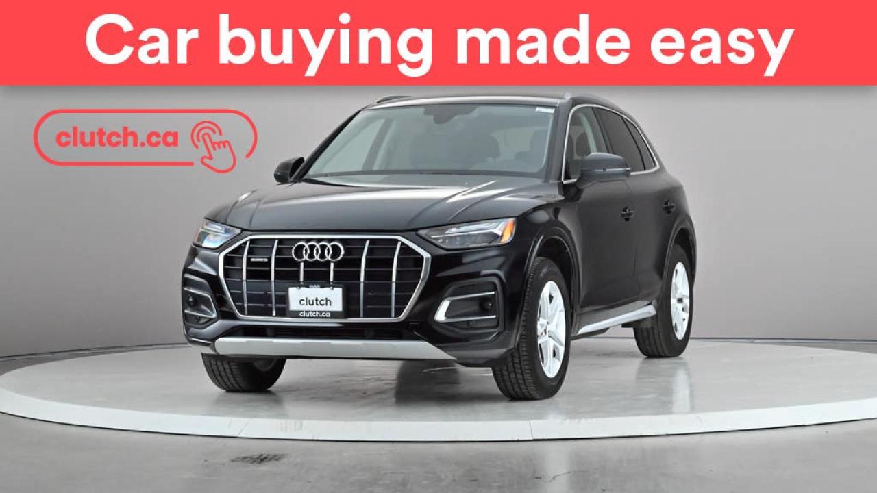 Used 2022 Audi Q5 Komfort AWD w/ Apple CarPlay, Heated Front Seats, Rearview Cam for sale in Toronto, ON