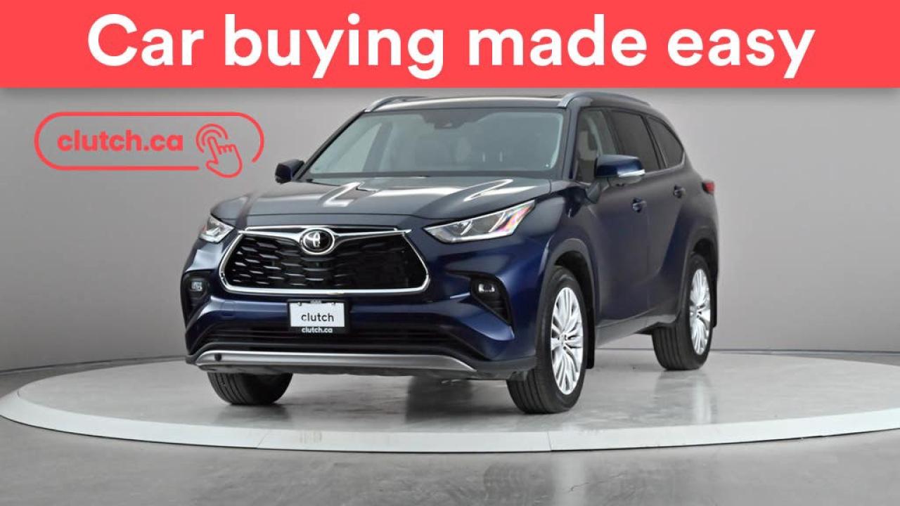 Used 2023 Toyota Highlander Limited AWD w/ Platinum Pkg w/ Apple CarPlay, Heated Front Seats, Rearview Cam for sale in Toronto, ON