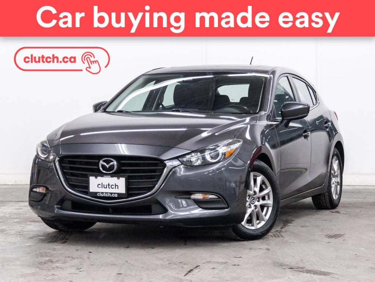 Used 2018 Mazda MAZDA3 Sport GS w/ Moonroof w/ Front Heated Seats, Rearview Cam, Sunroof for sale in Toronto, ON